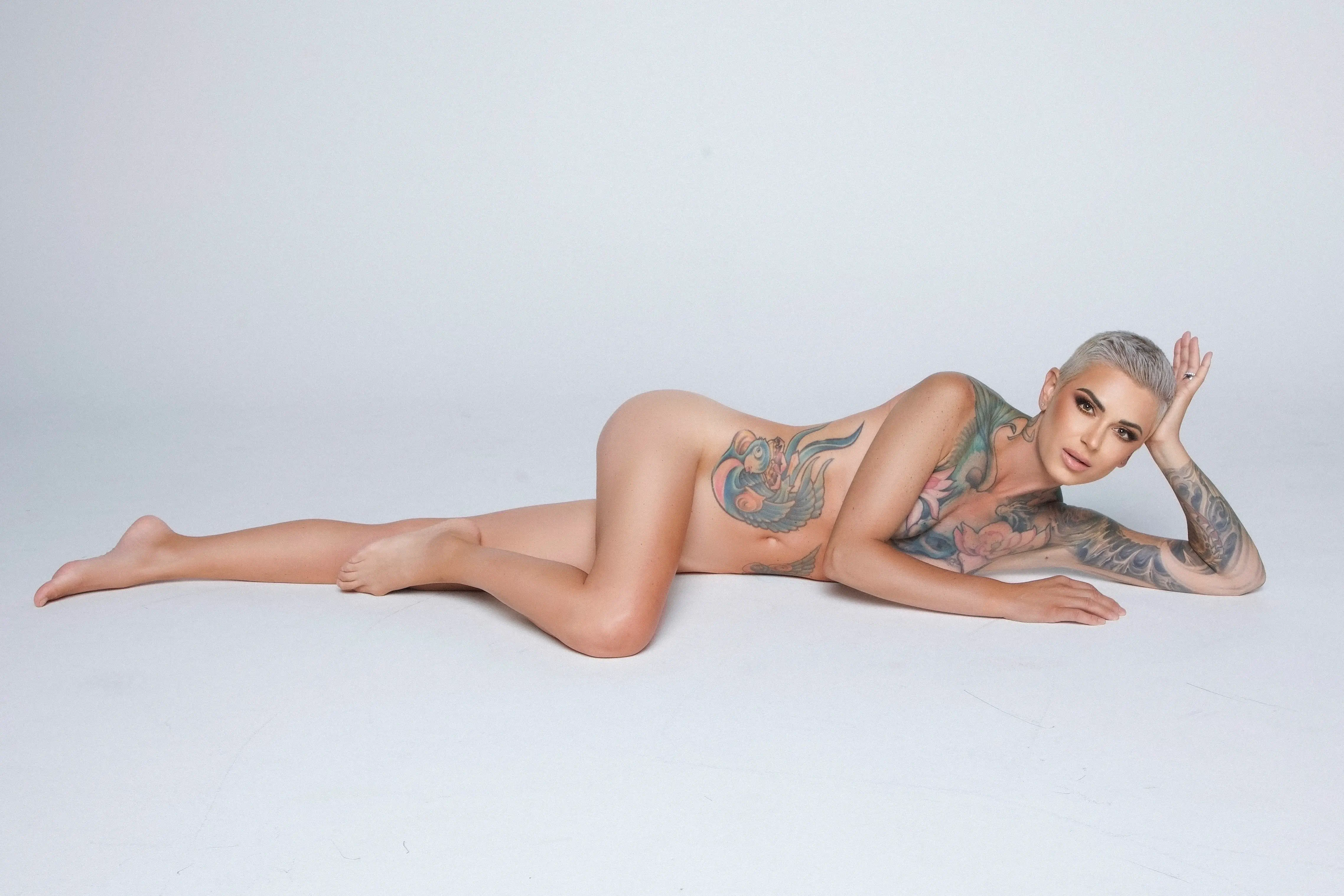 Ivana Tattoo Art Modeling Image